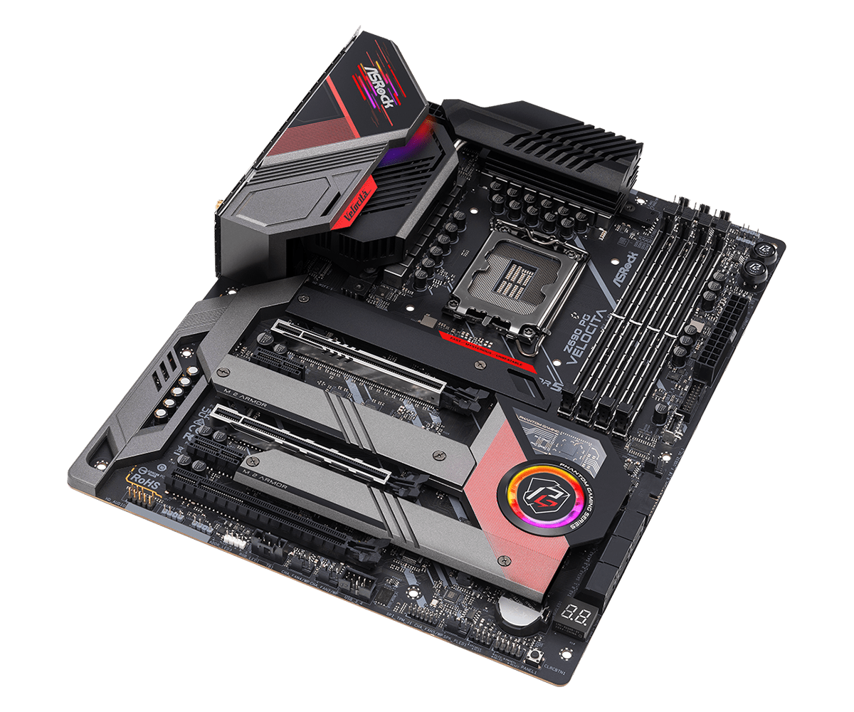 Asrock Z690 PG VELOCITA Mother - Lga 1700 Ddr5 Itx Motherboard recension och pris