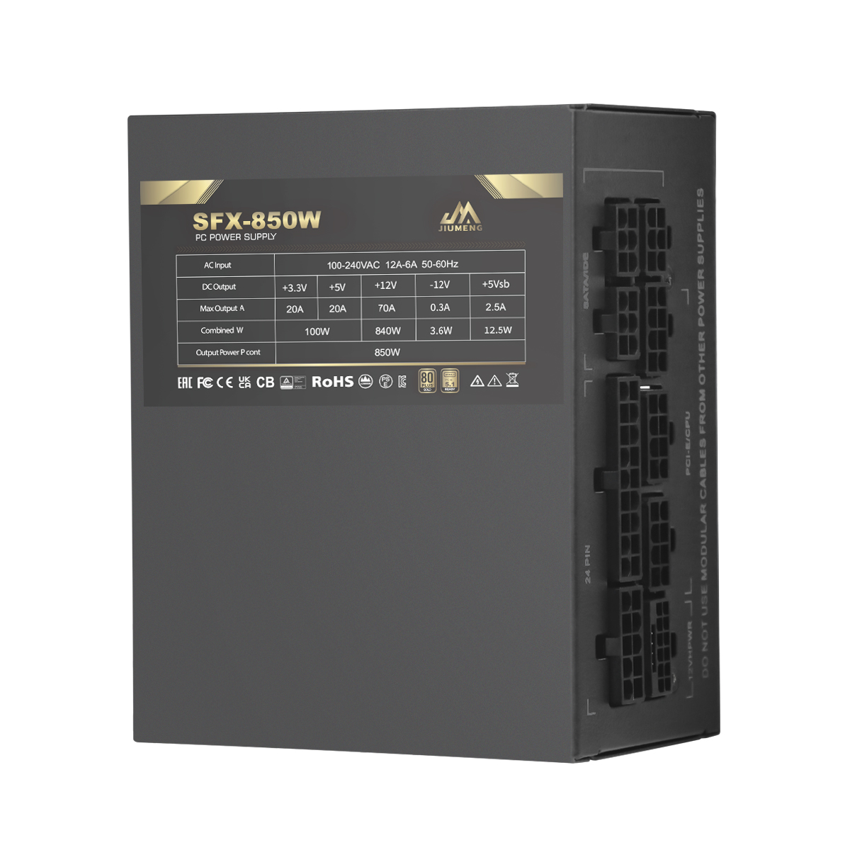 SFX 850W Module Switch Power S - Sfx Power Supply 850W Gold recension och pris