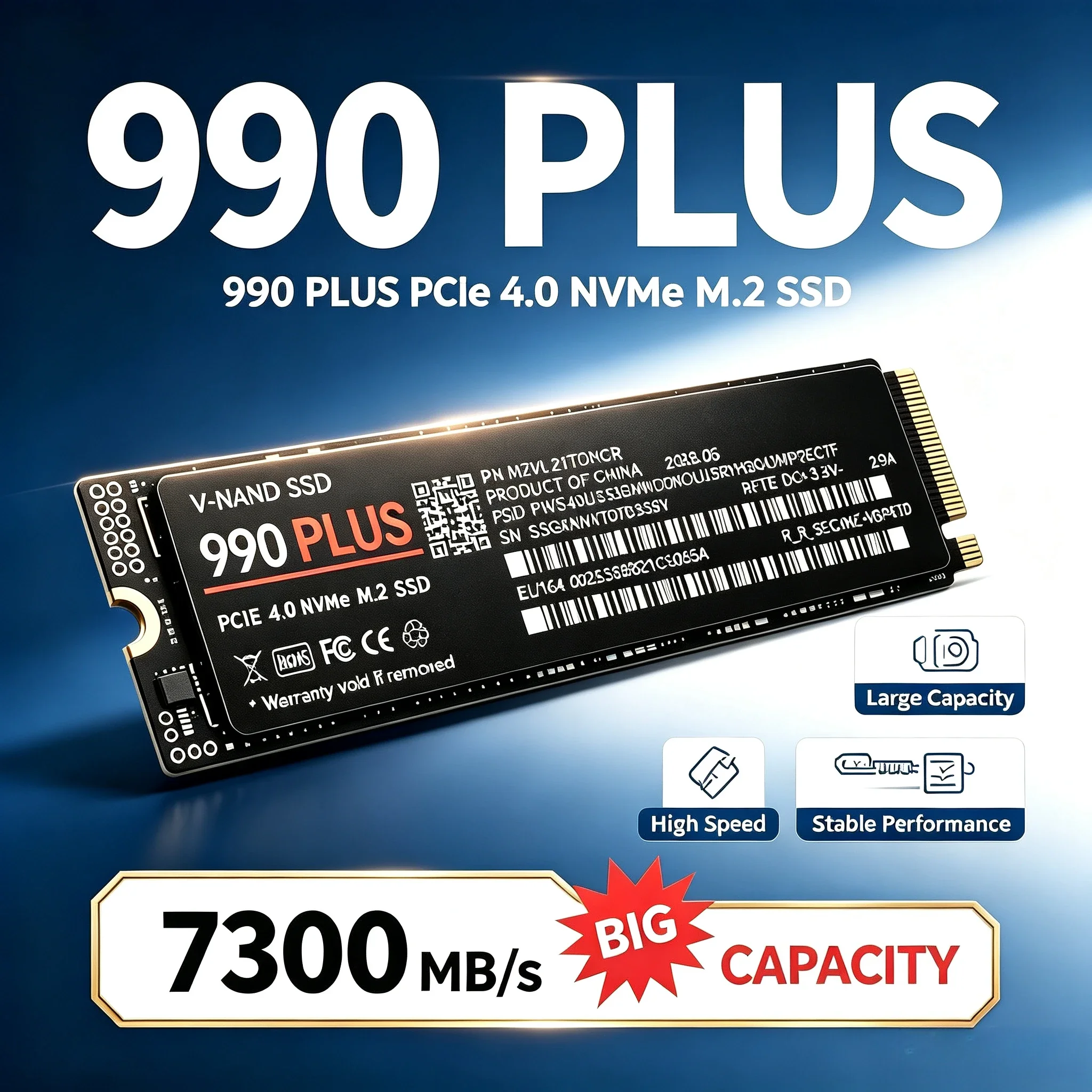 990 Plus M.2 NVMe PCIe 4.0 SSD - M.2 Nvme 4Tb Pcie 4.0 Ssd recension och pris