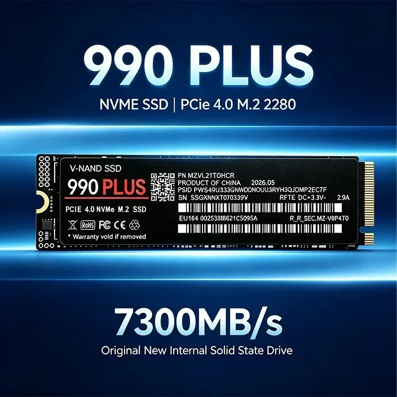 990 Plus M.2 NVMe PCIe 4.0 SSD - M.2 Nvme 4Tb Pcie 4.0 Ssd recension och pris