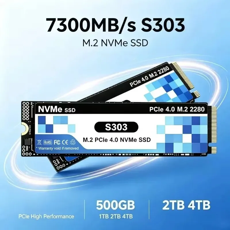 Original S303 M.2 NVMe Interna - M.2 Nvme 4Tb Pcie 4.0 Ssd recension och pris