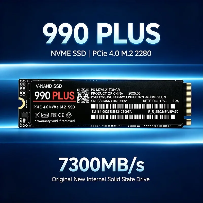 990 Plus SSD 500GB/1TB/2TB/4TB - M.2 Nvme 4Tb Pcie 4.0 Ssd recension och pris