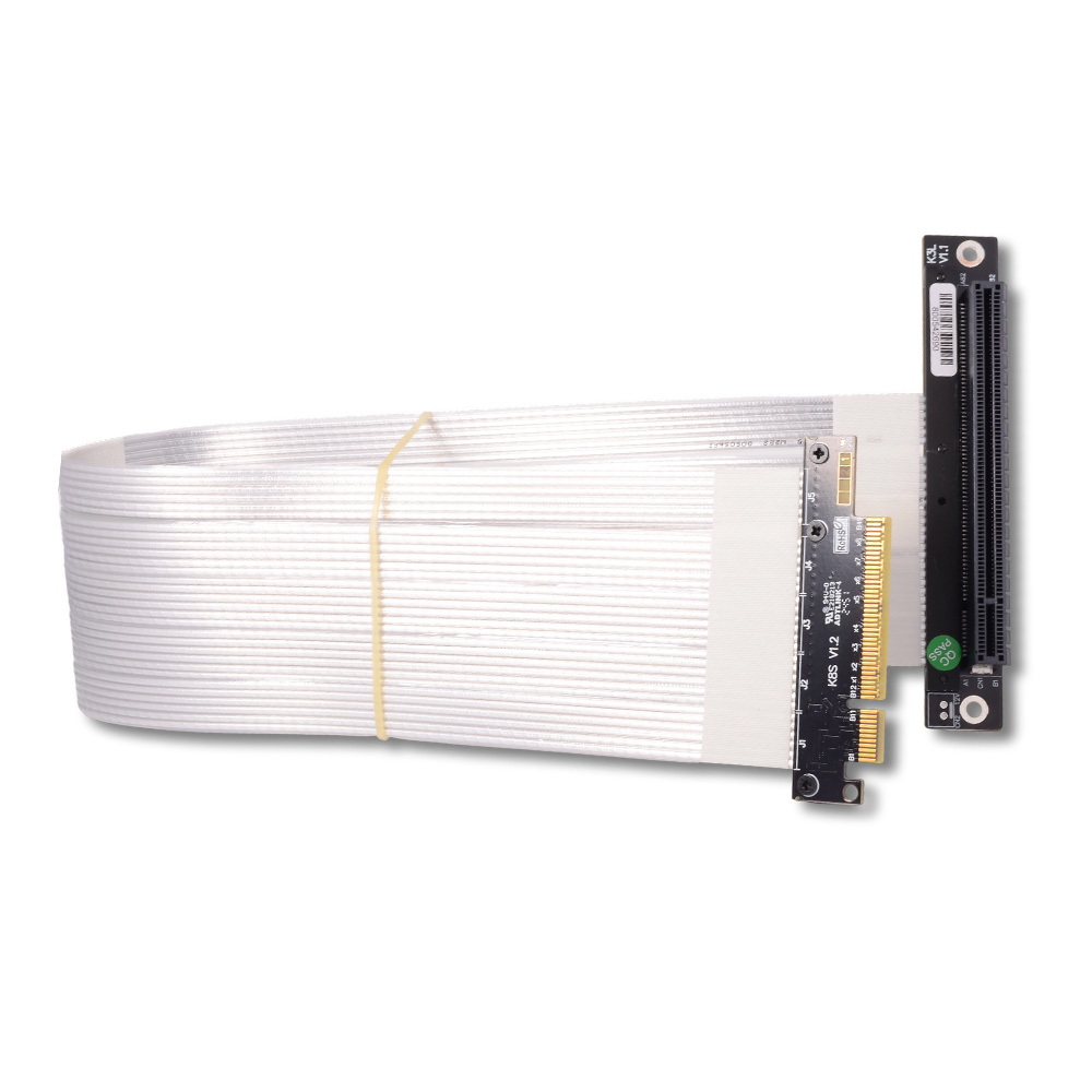 ADT-Link PCIE 4.0 / 3.0 X8 To  - Pcie 4.0 X16 Riser Cable 90 Degree recension och pris
