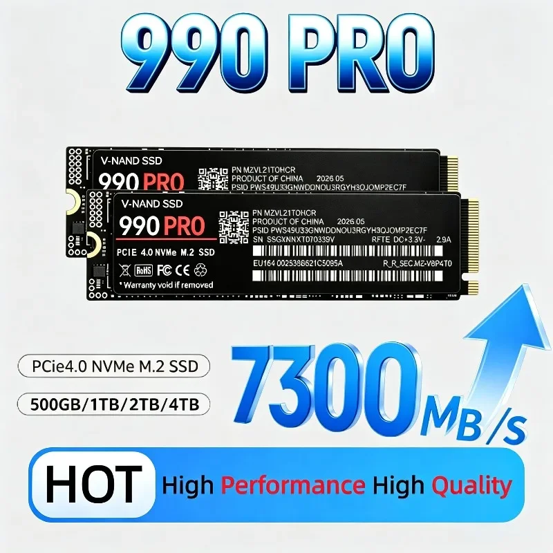 Original 990 PRO M.2 2280 NVMe - M.2 Nvme 4Tb Pcie 4.0 Ssd recension och pris